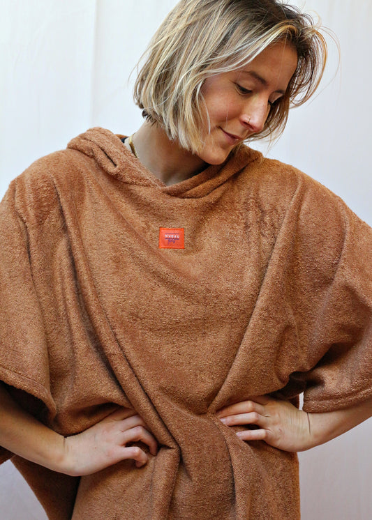 Poncho de bain adulte