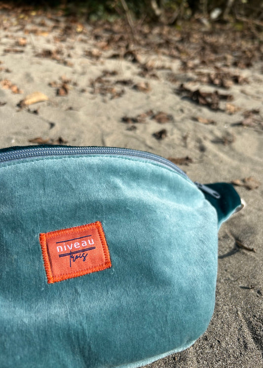 Banane Tchikita velours bicolore