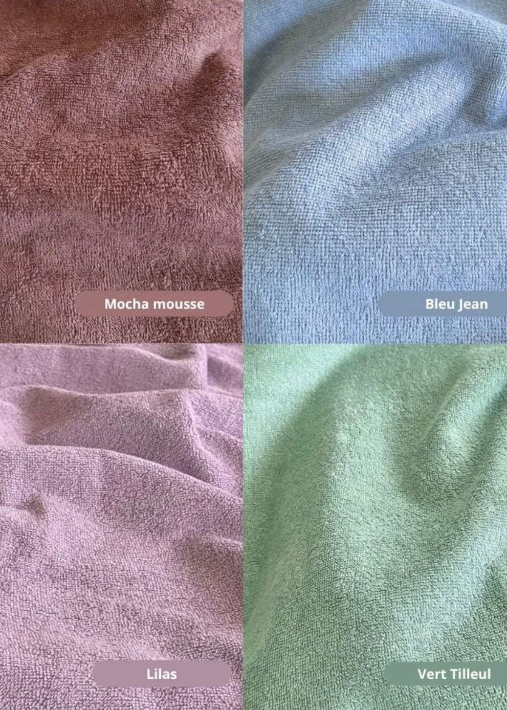 Poncho de bain adulte