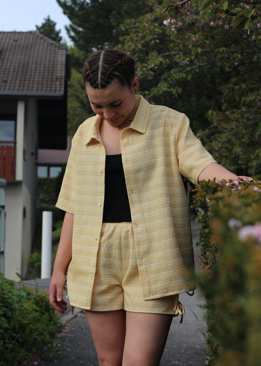 Short Amarena jaune