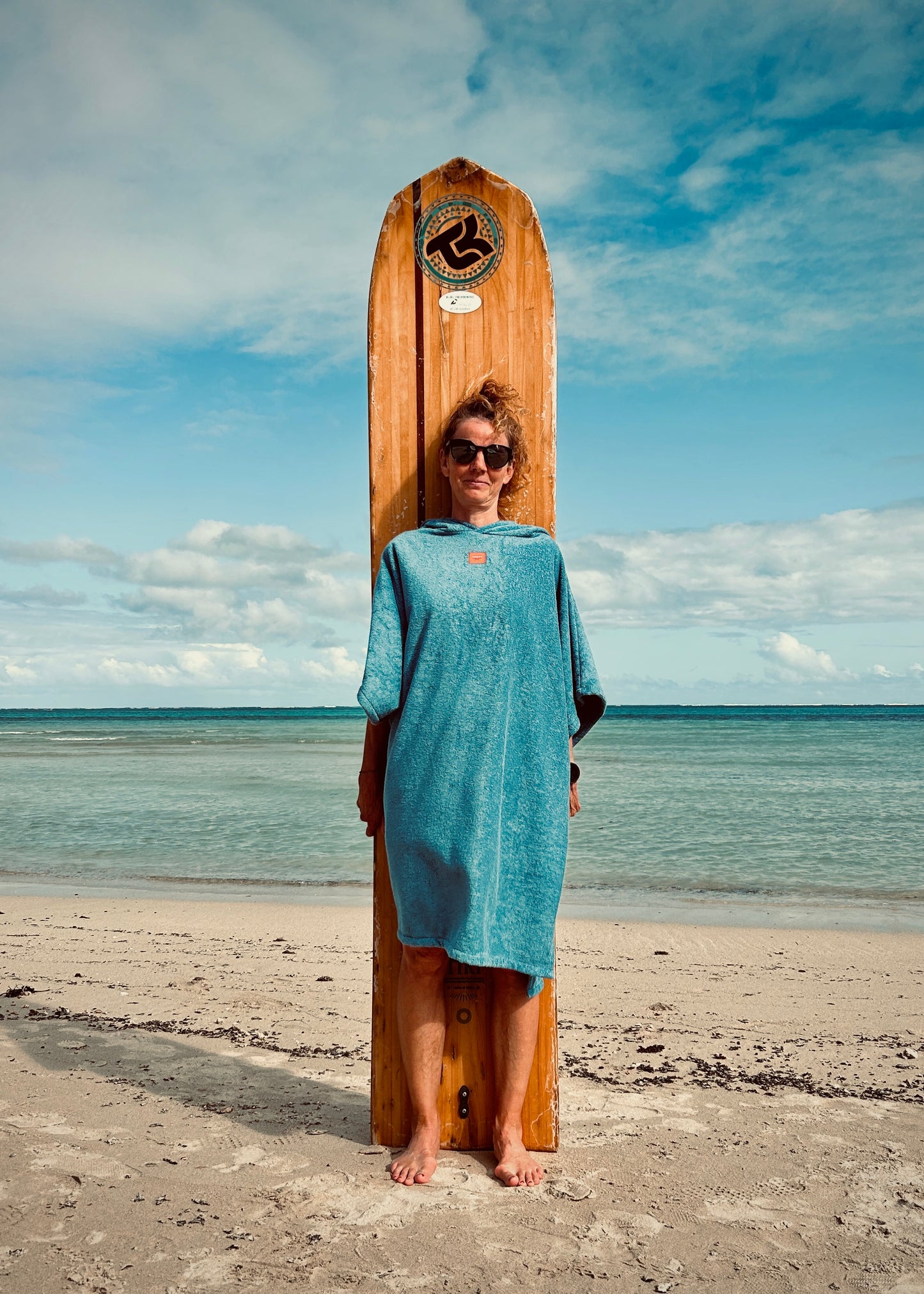 Poncho de bain adulte