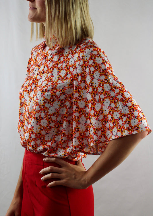Blouse Tulipe orange