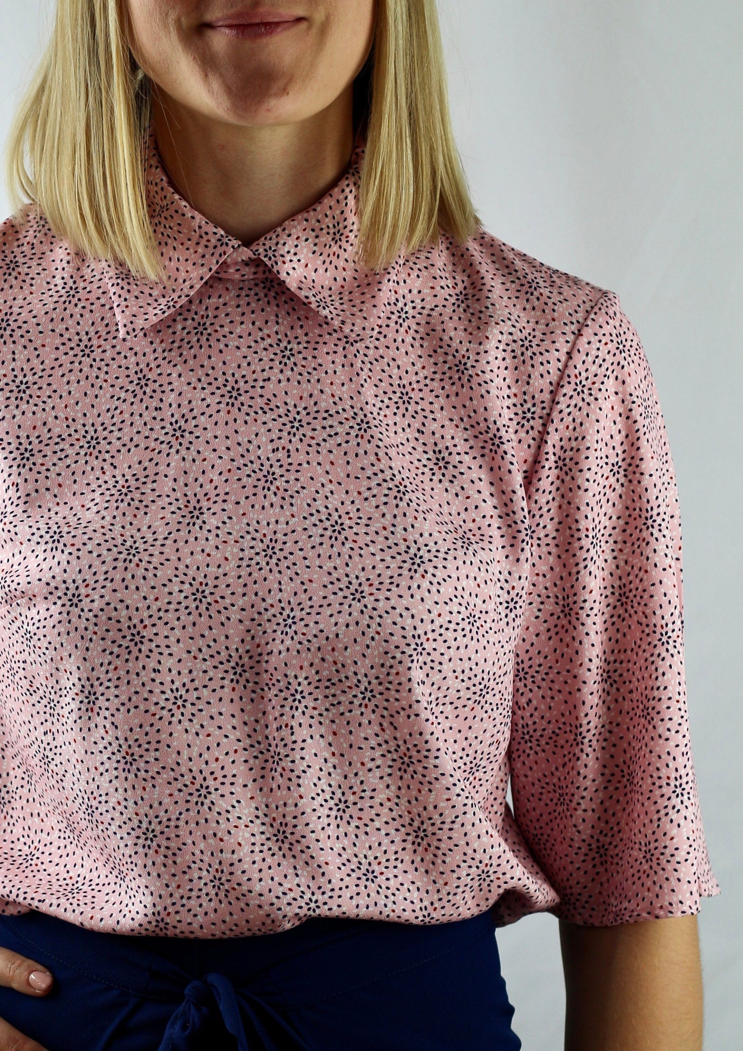 Blouse Tulipe rose