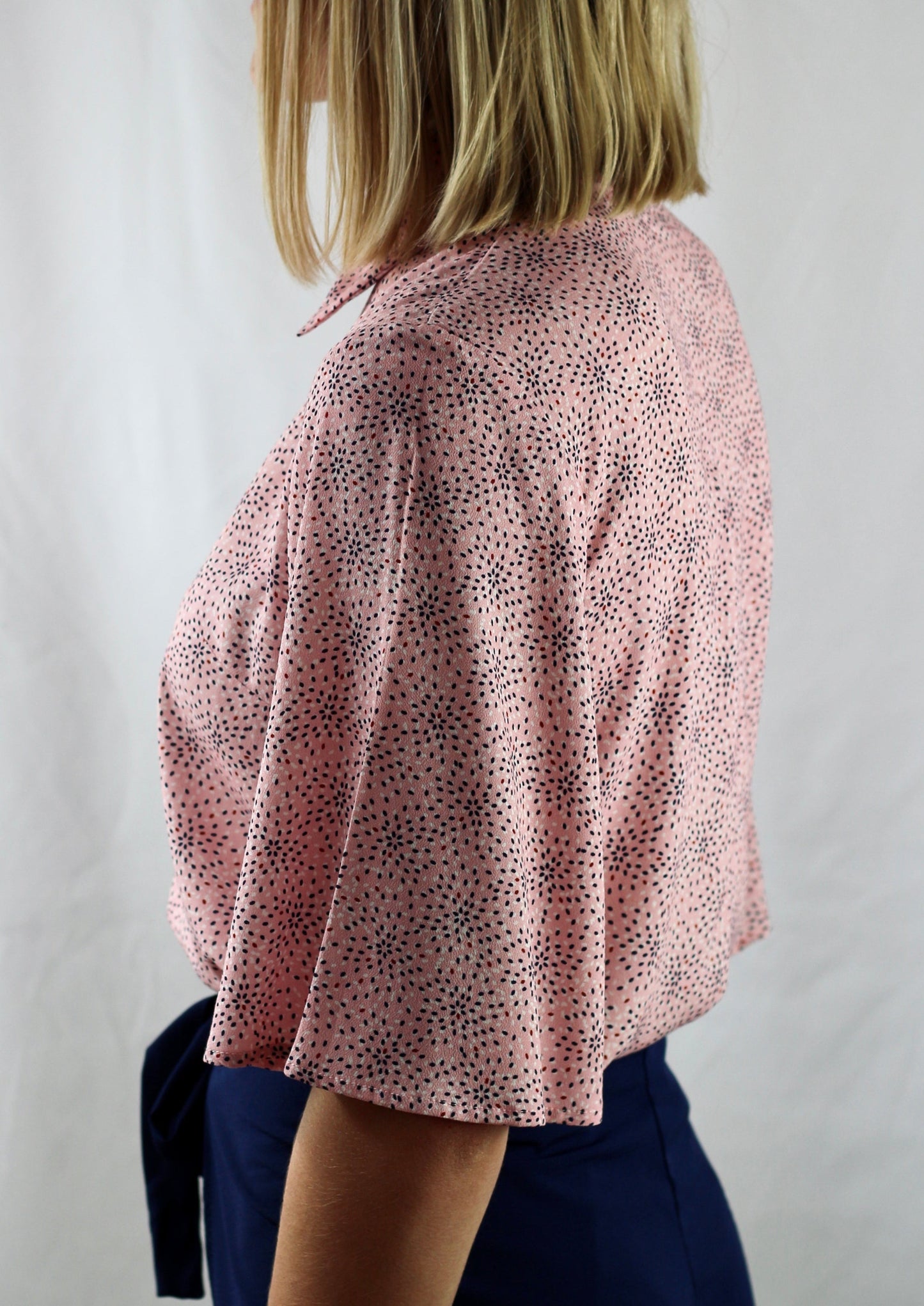 Blouse Tulipe rose