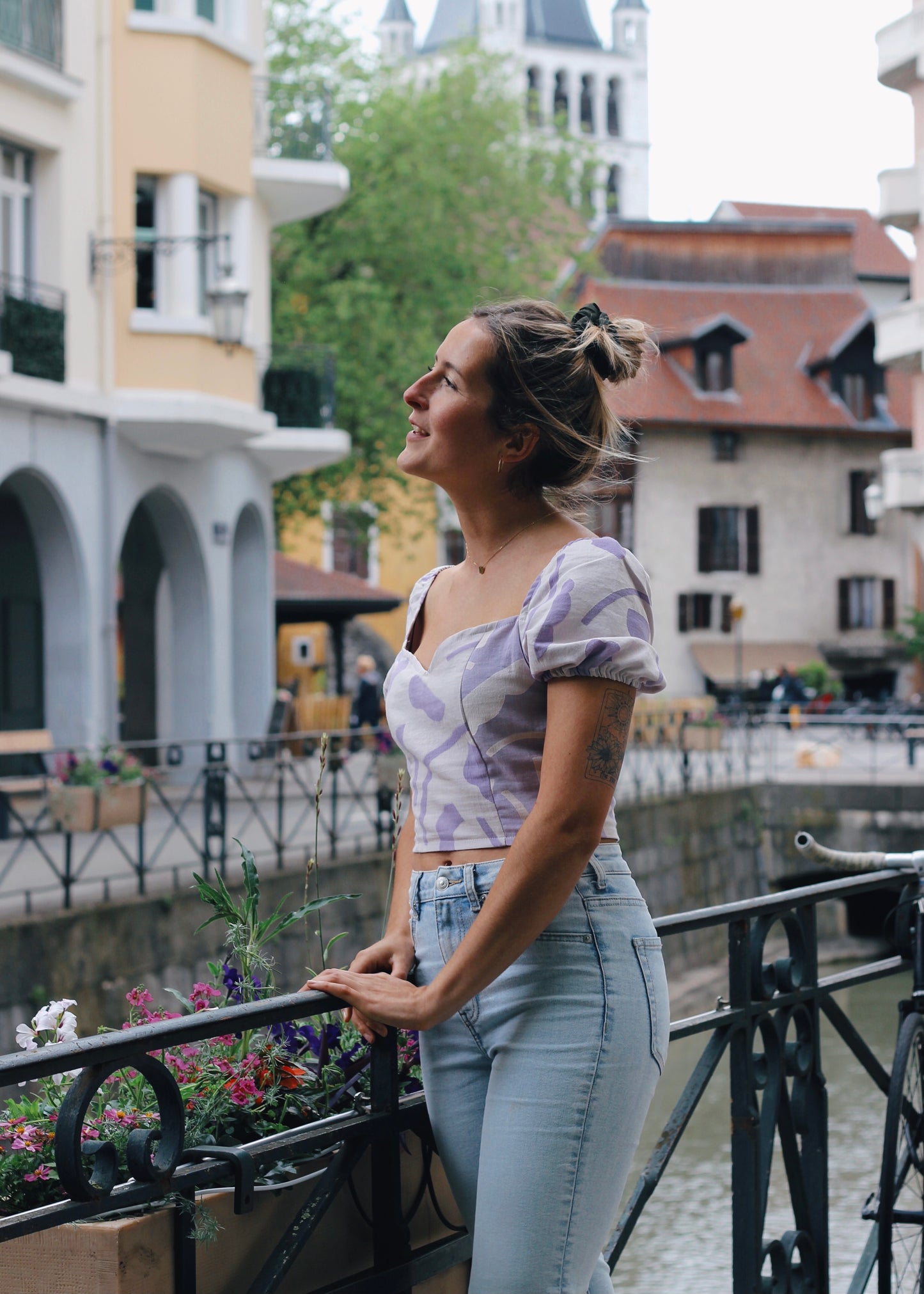 Haut corset, vue de 3/4 devant