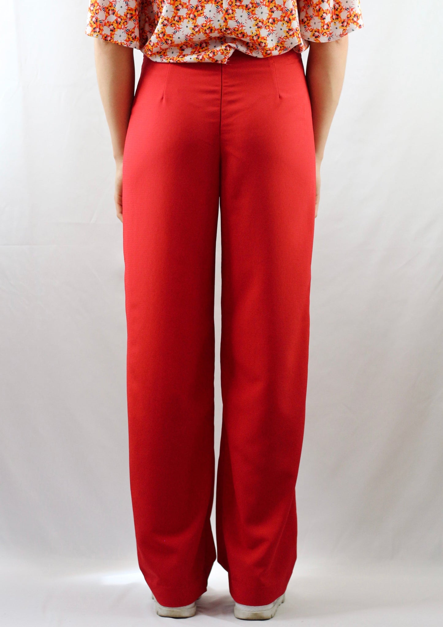 Pantalon Zinnia rouge