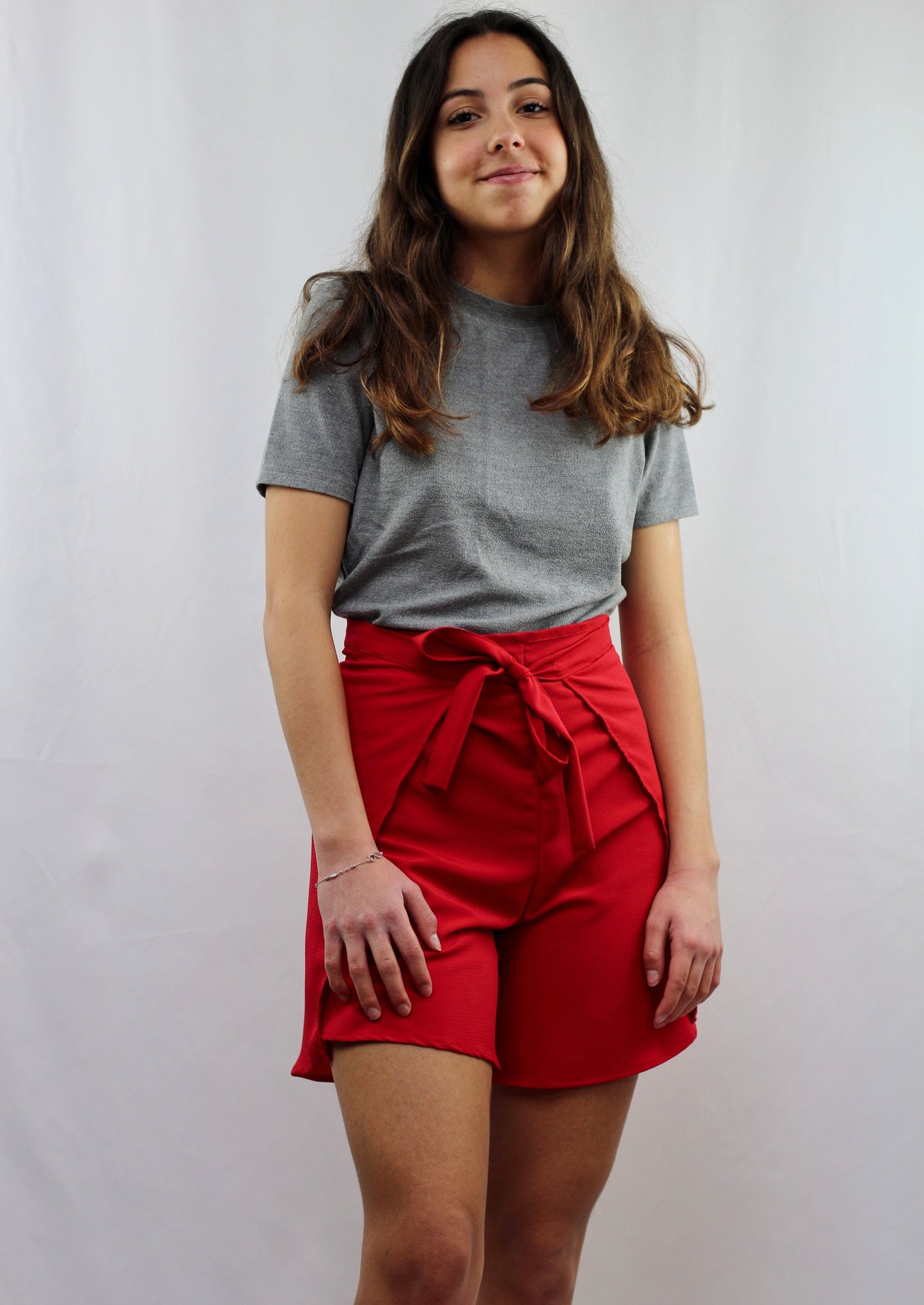 Short Myrtil rouge