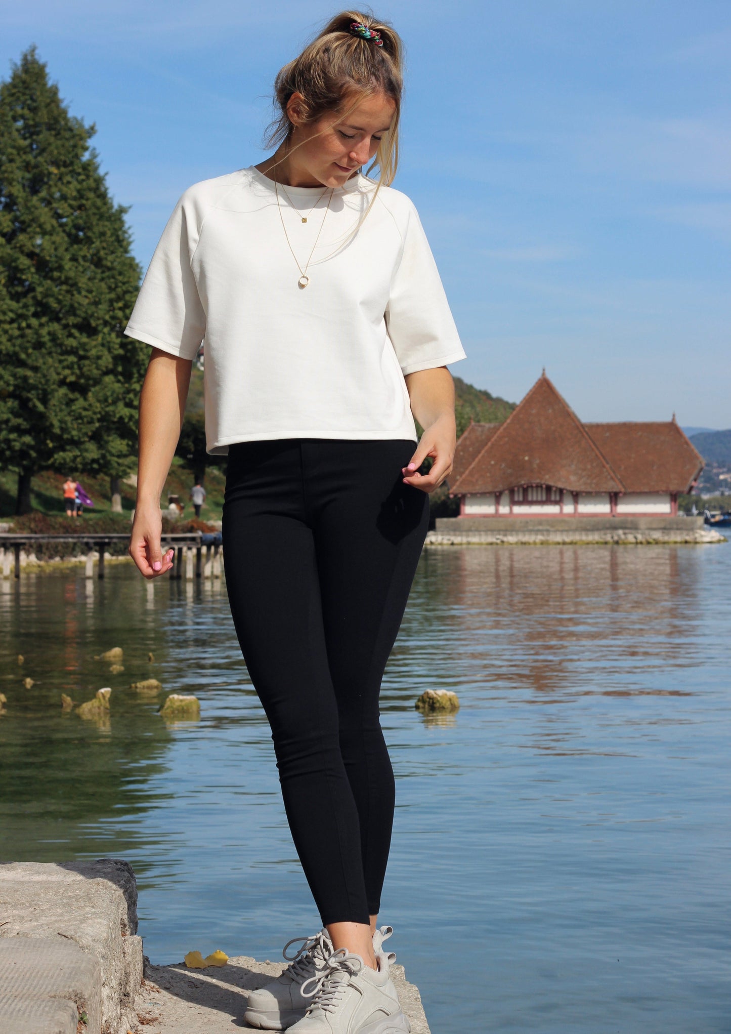 T-Shirt Dama blanc