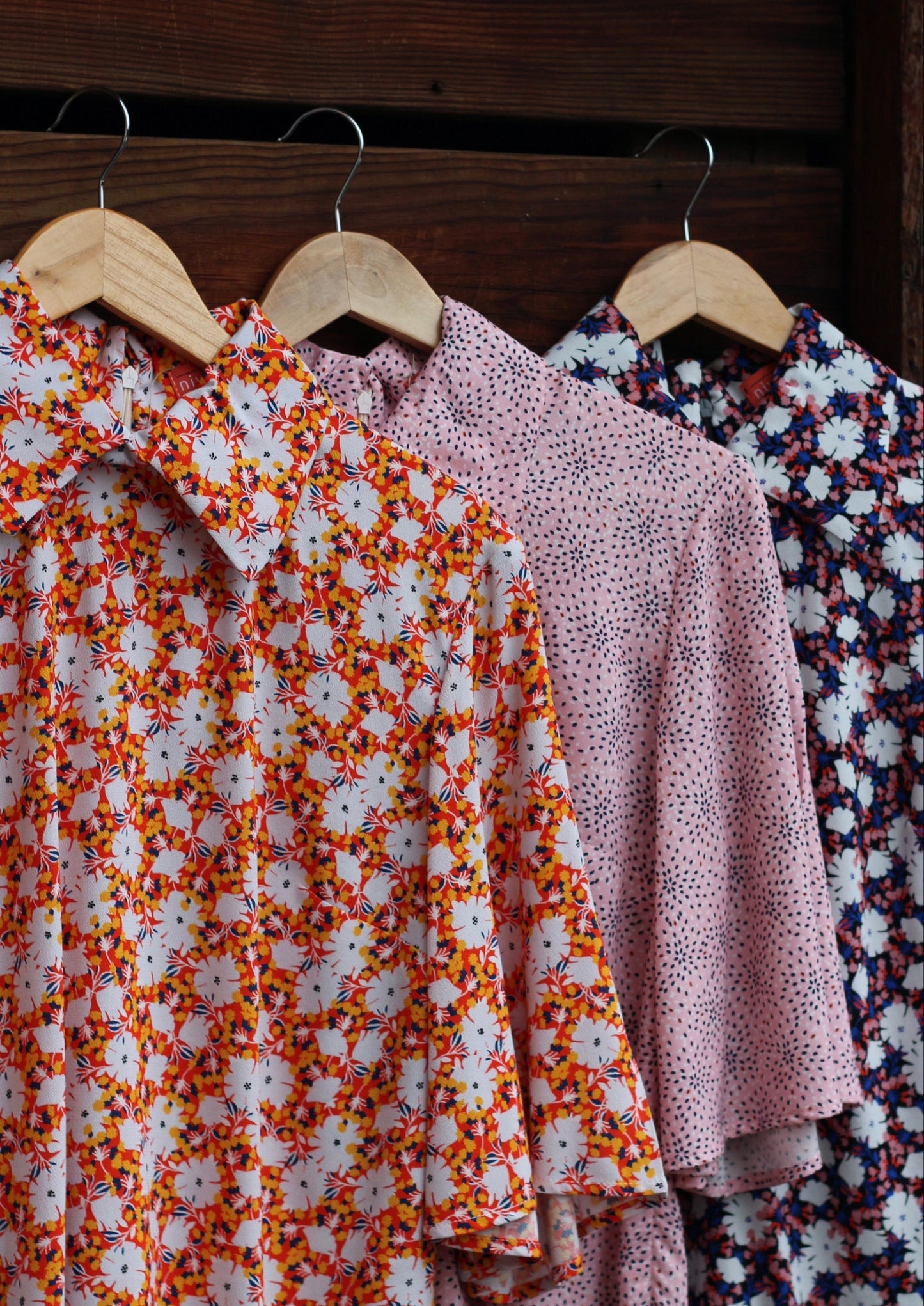 Blouse Tulipe marine