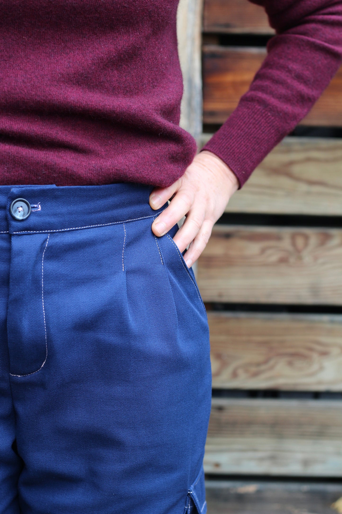 Pantalon Picea marine