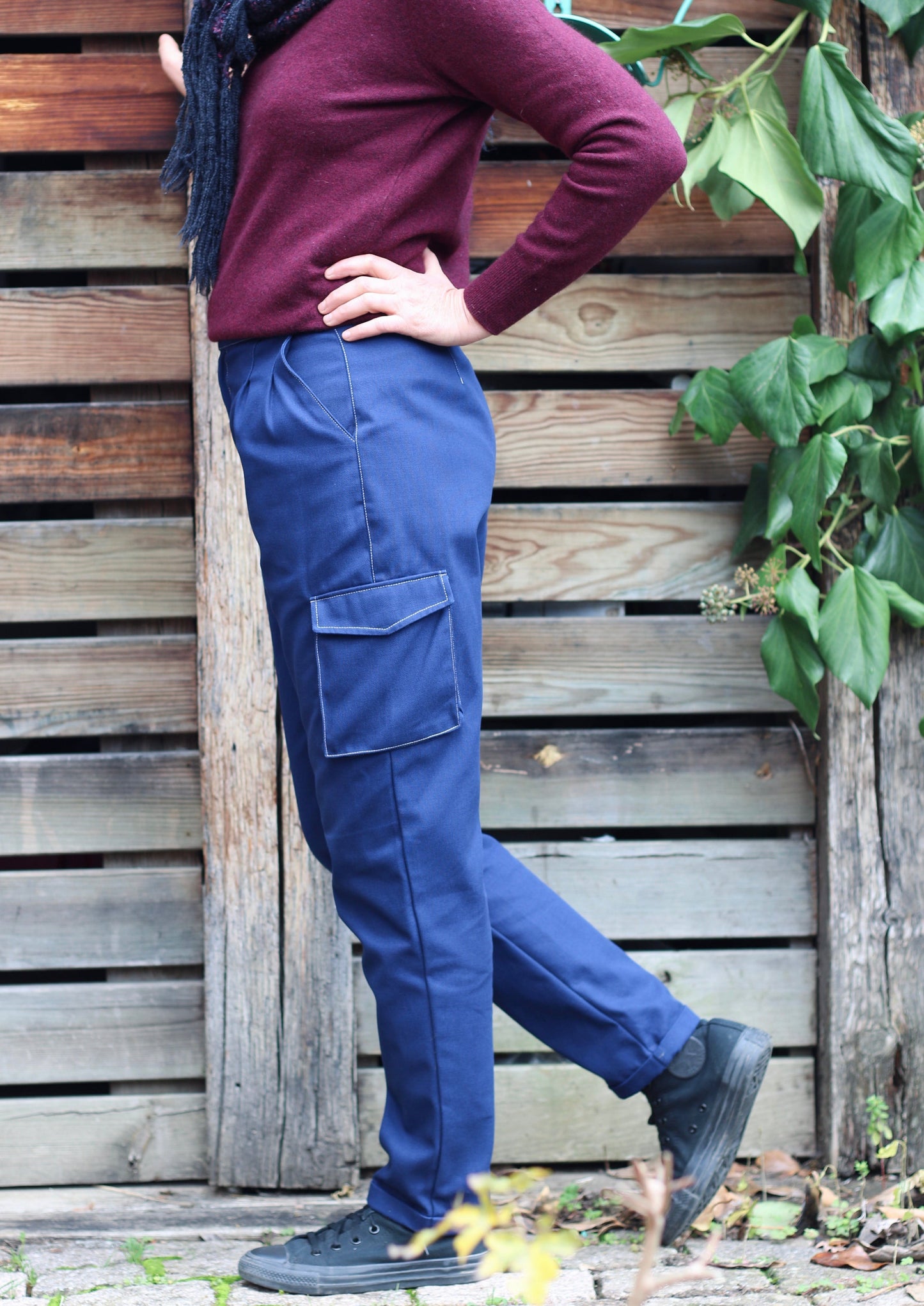 Pantalon Picea marine