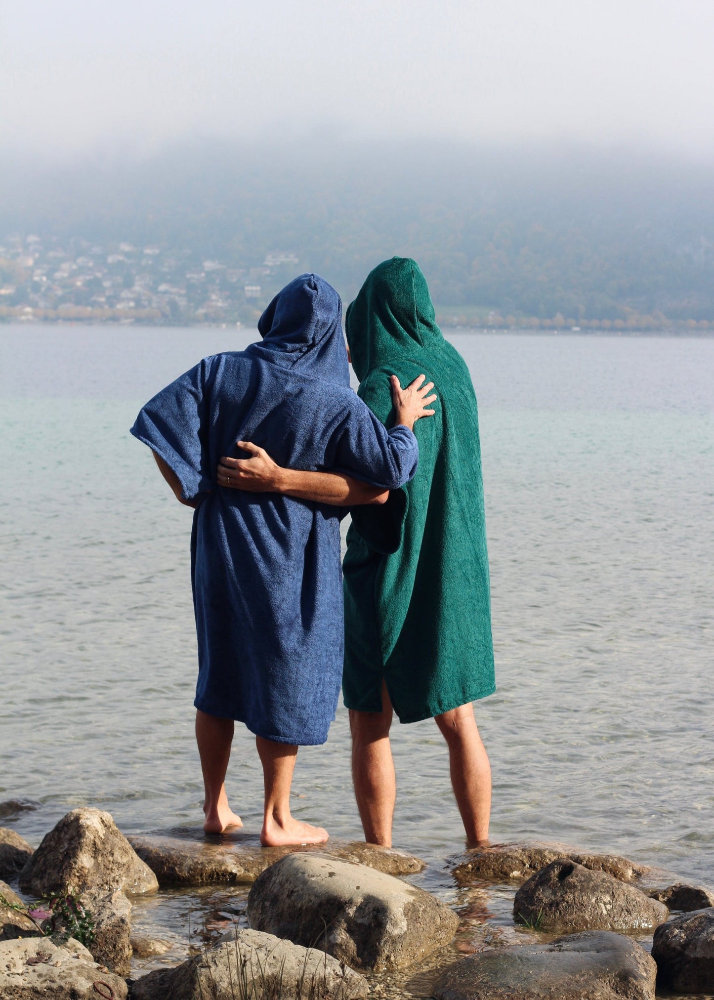 Poncho de bain adulte