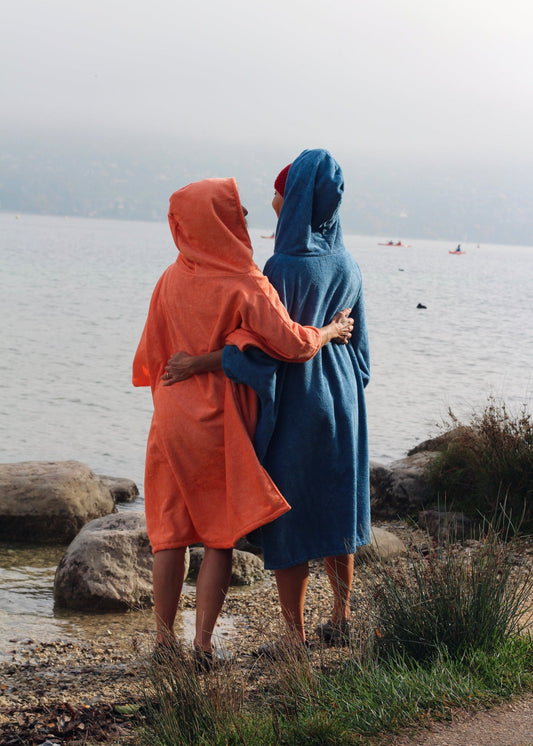 Poncho de bain adulte