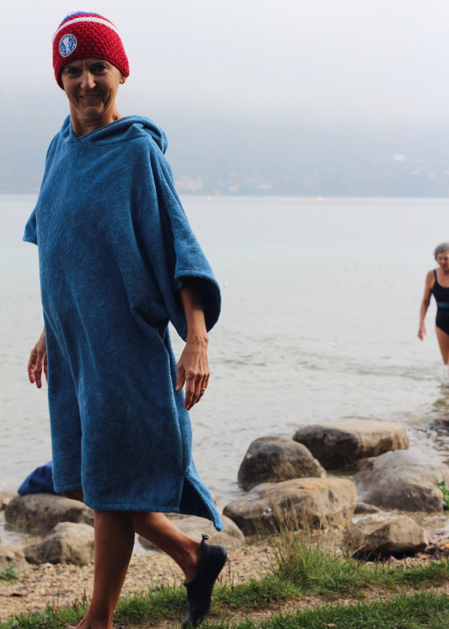 Poncho de bain adulte