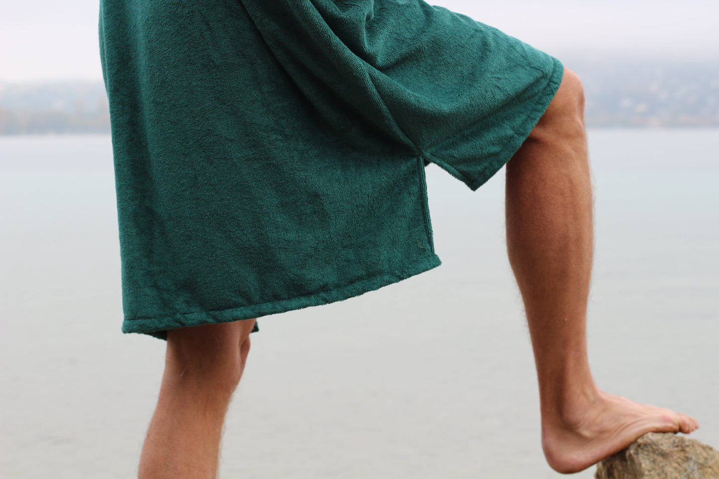 Poncho de bain adulte