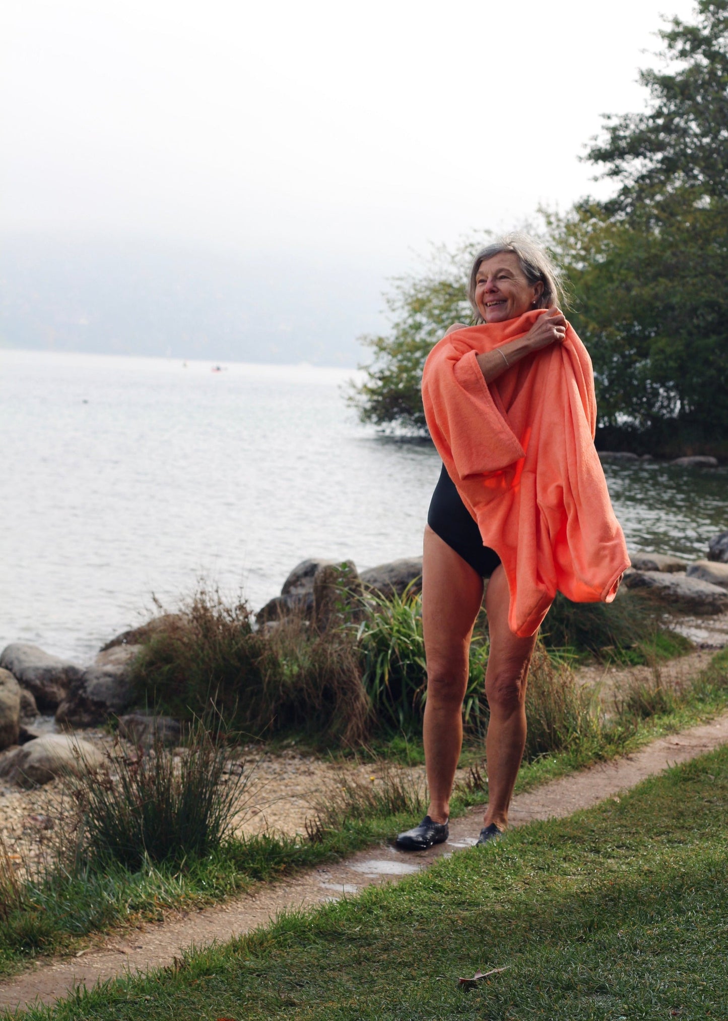 Poncho de bain adulte