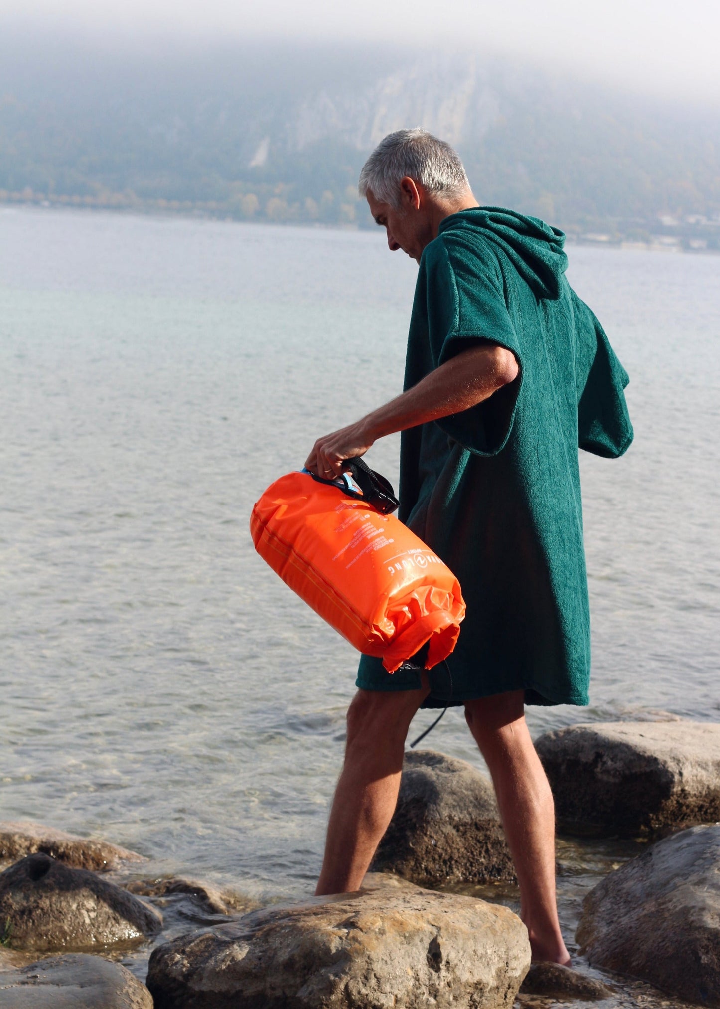 Poncho de bain adulte