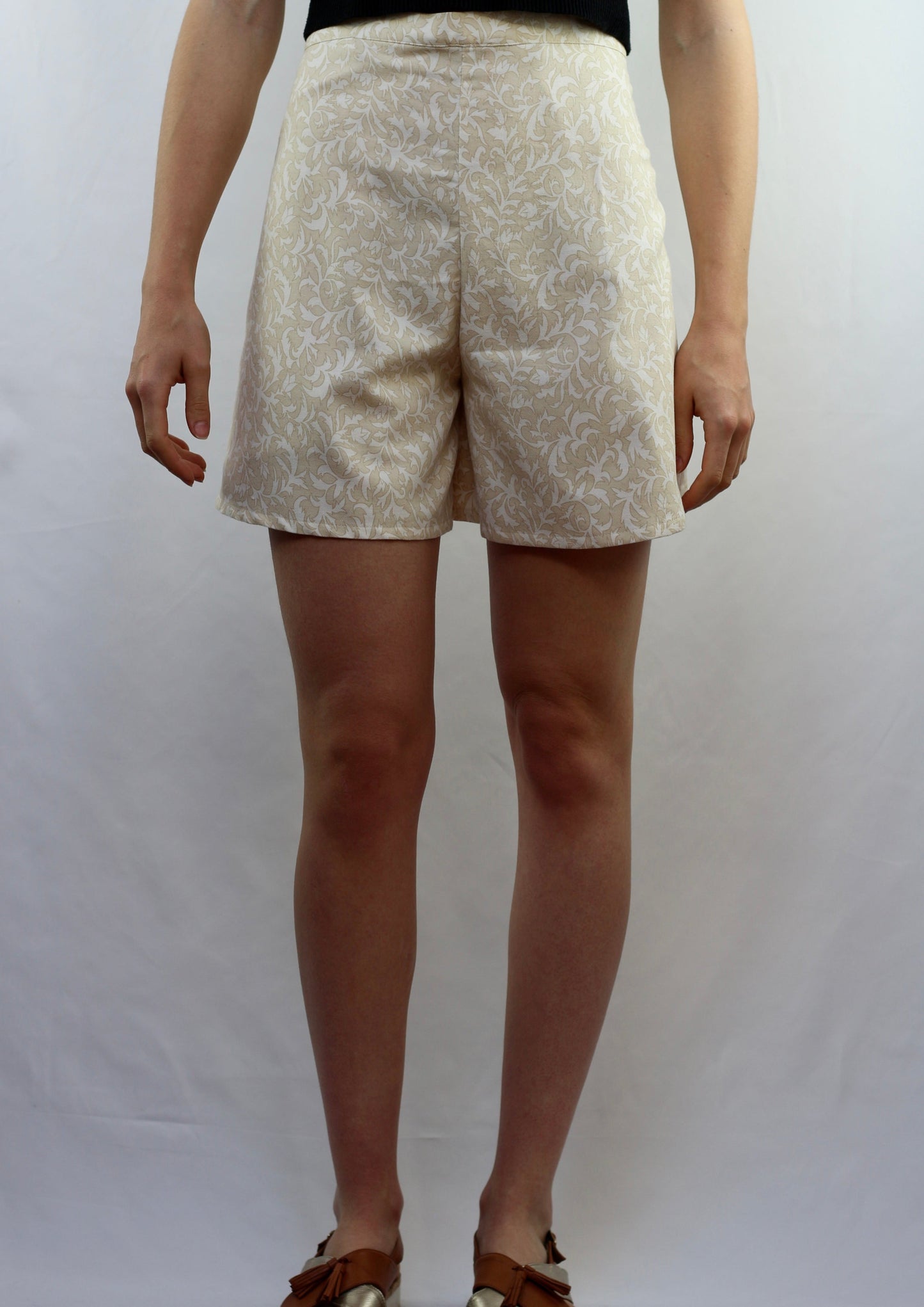 Short Myrtil motif baroque - pièce unique