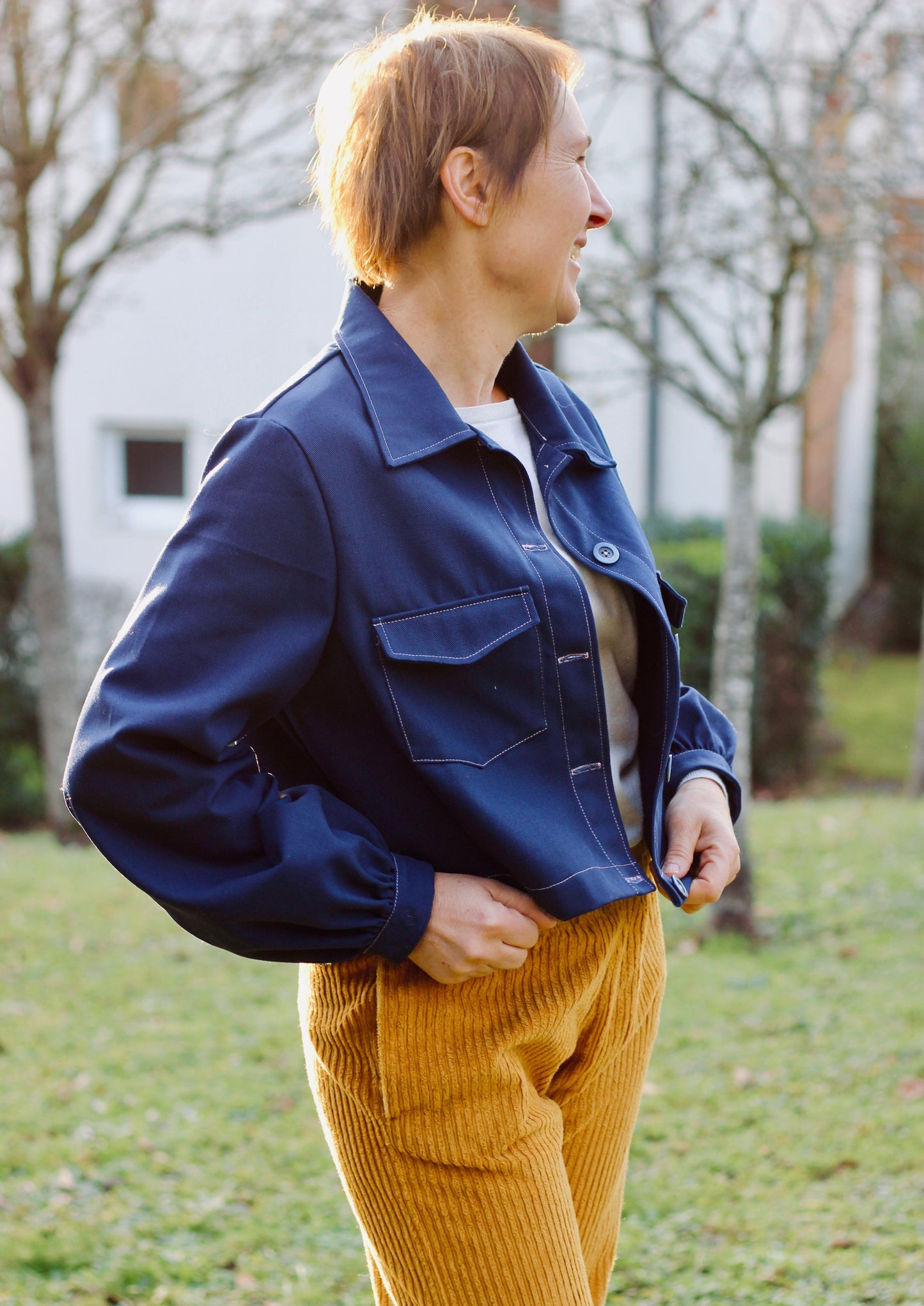 Veste Lys marine