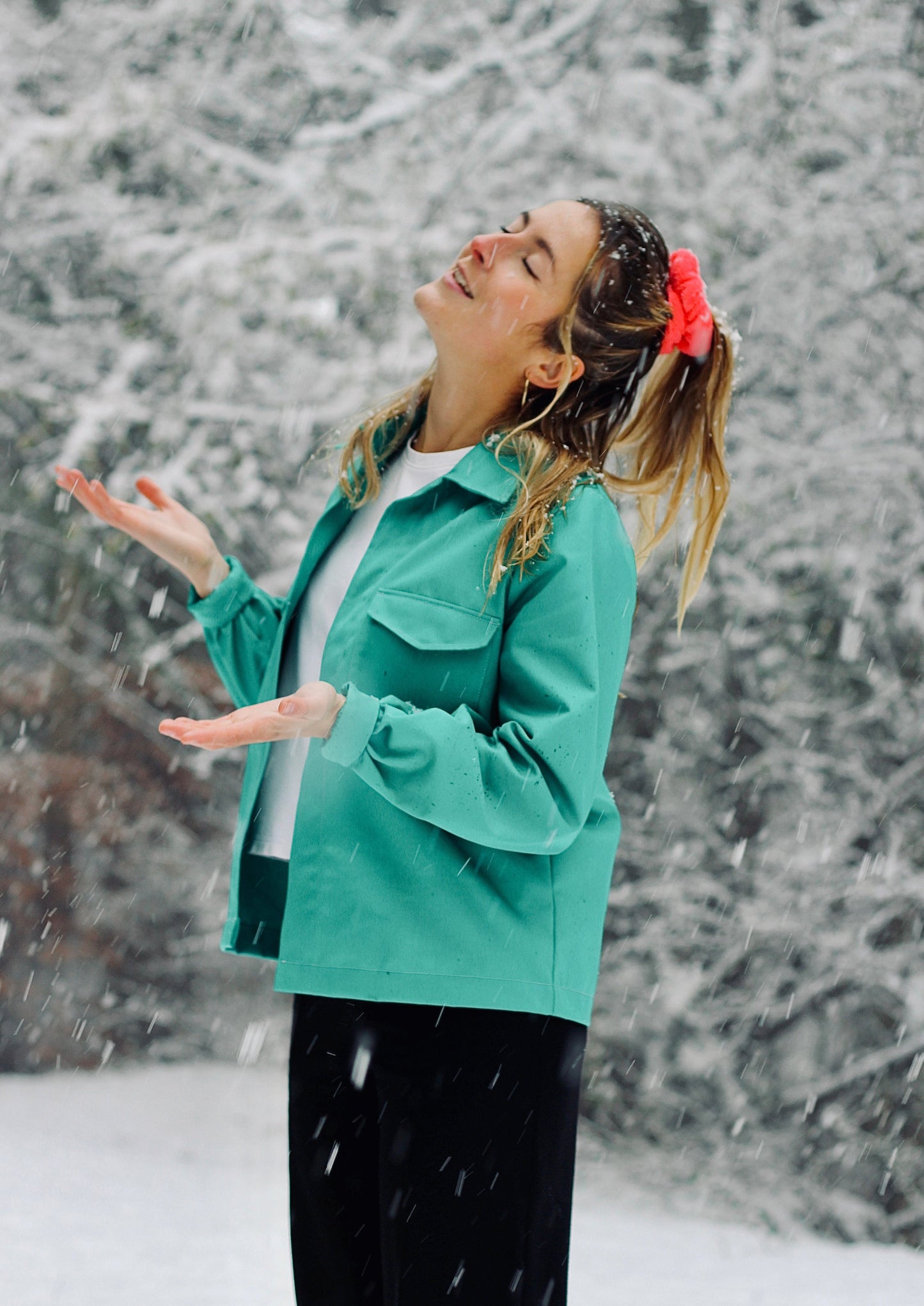 Veste Lys verte