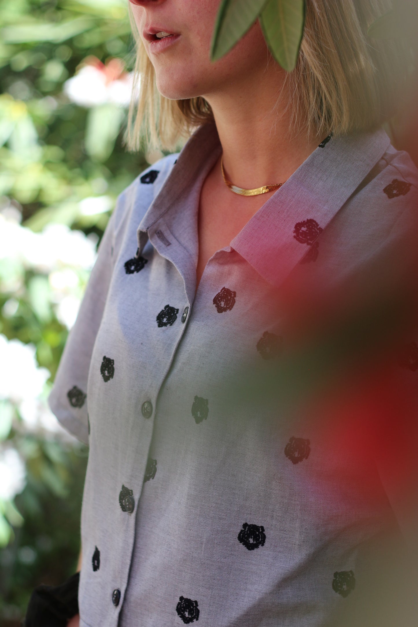 Chemise Amarena grise