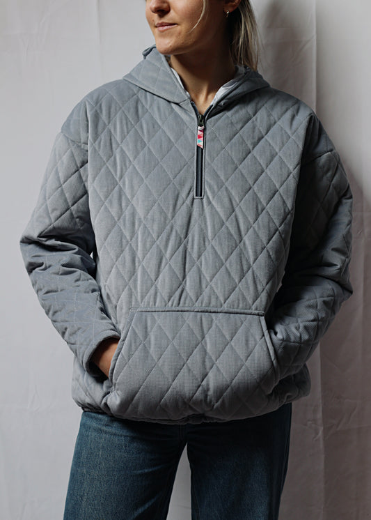Veste-sweat Gorfou gris