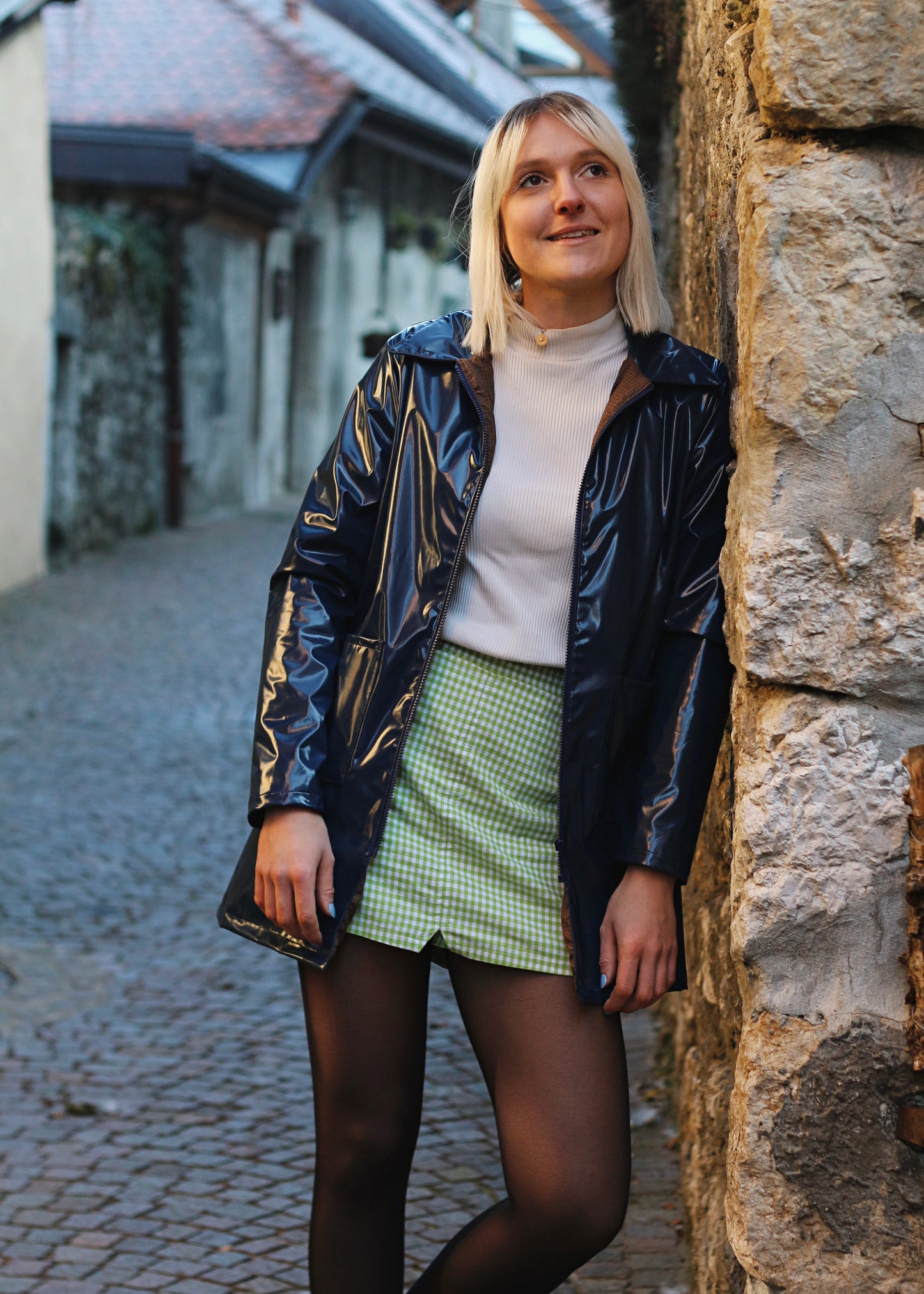 Ciré Rana bleu pétrole