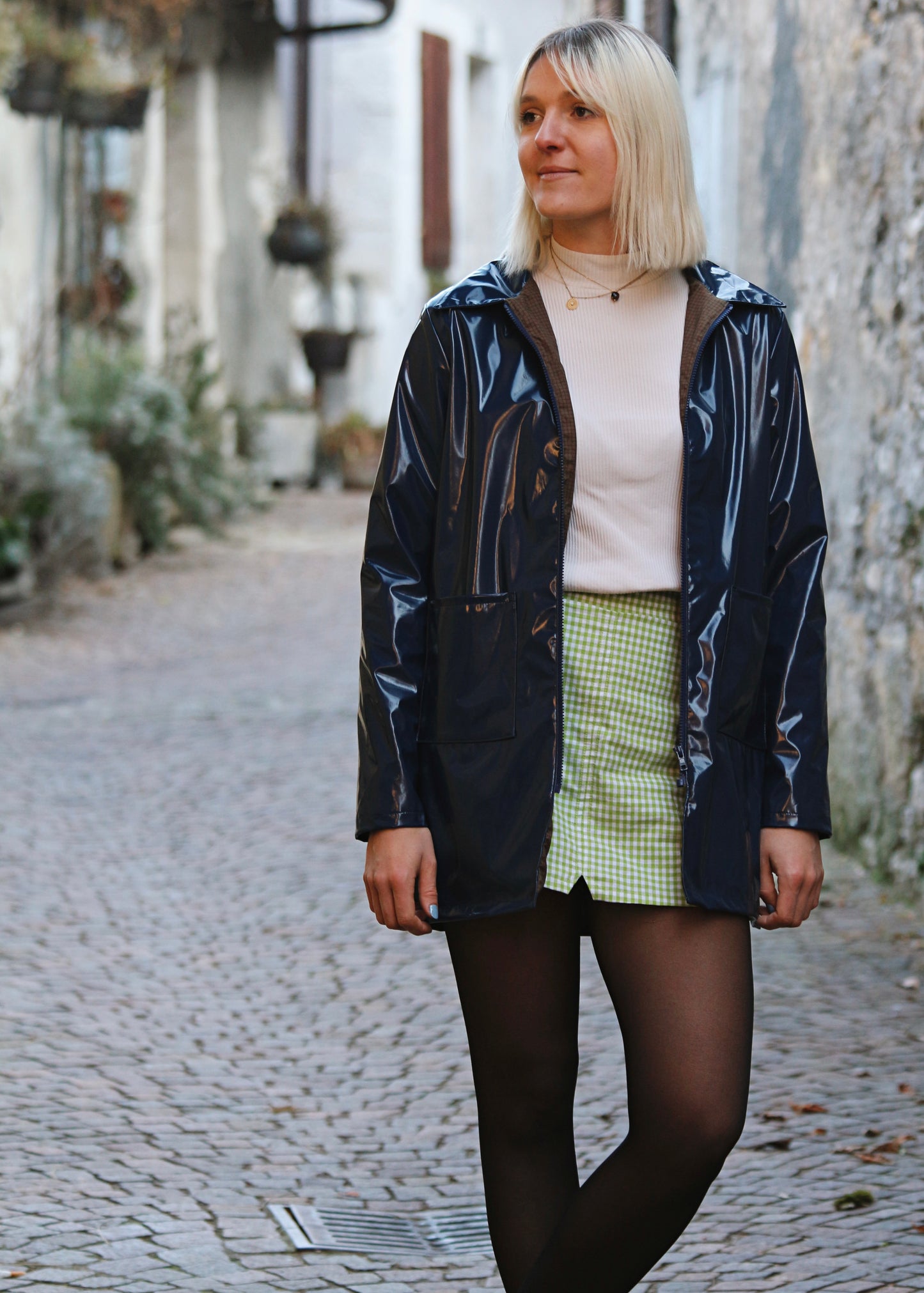 Ciré Rana bleu pétrole