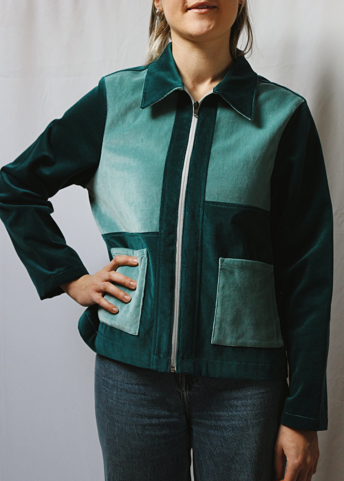 Veste Acero bicolore - pièce unique unisexe