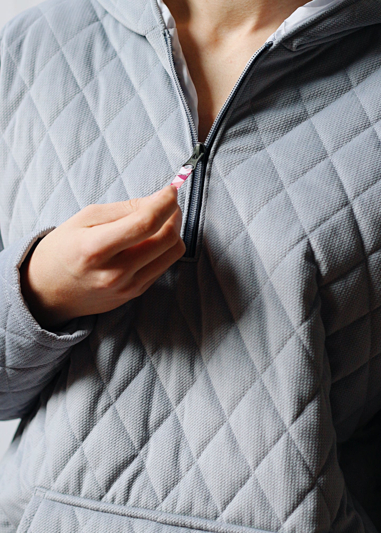 Veste-sweat Gorfou gris