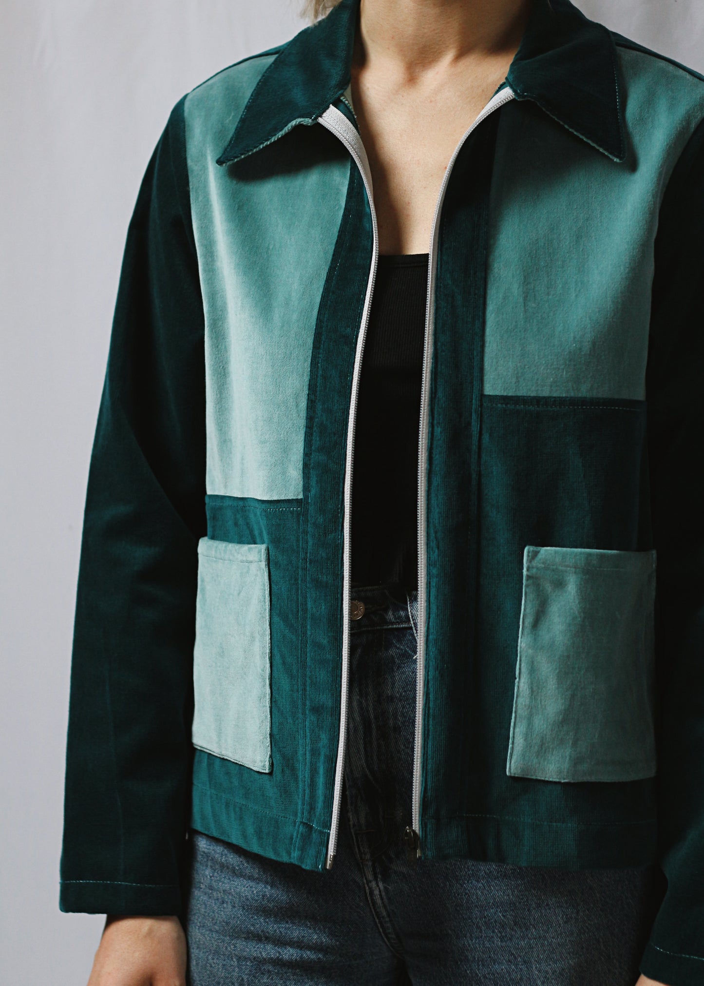 Veste Acero bicolore - pièce unique unisexe