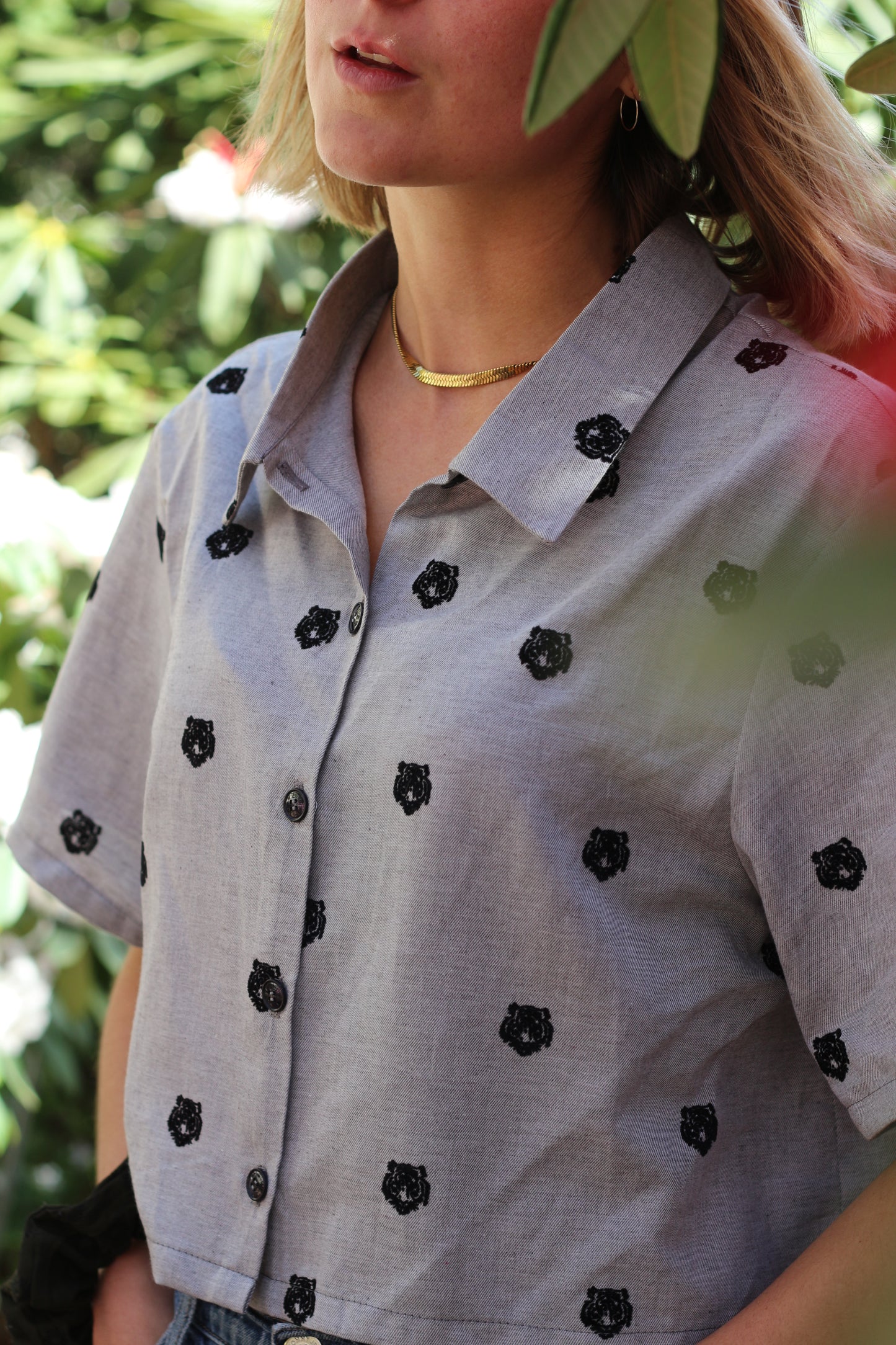 Chemise Amarena grise