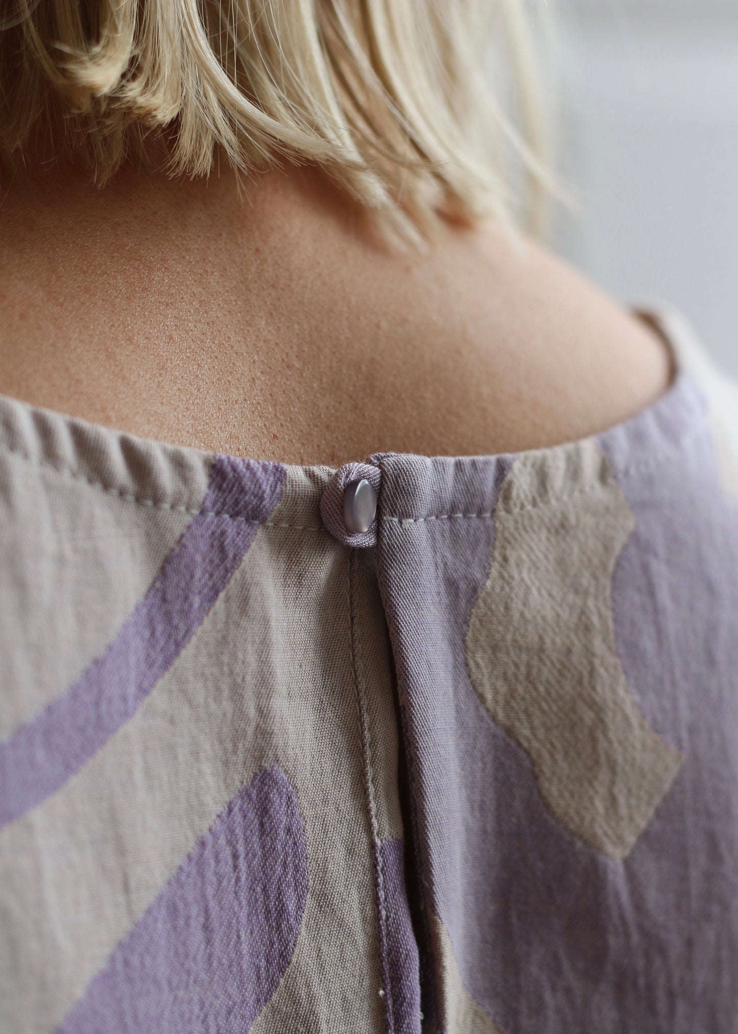 Robe Mara à motifs lila