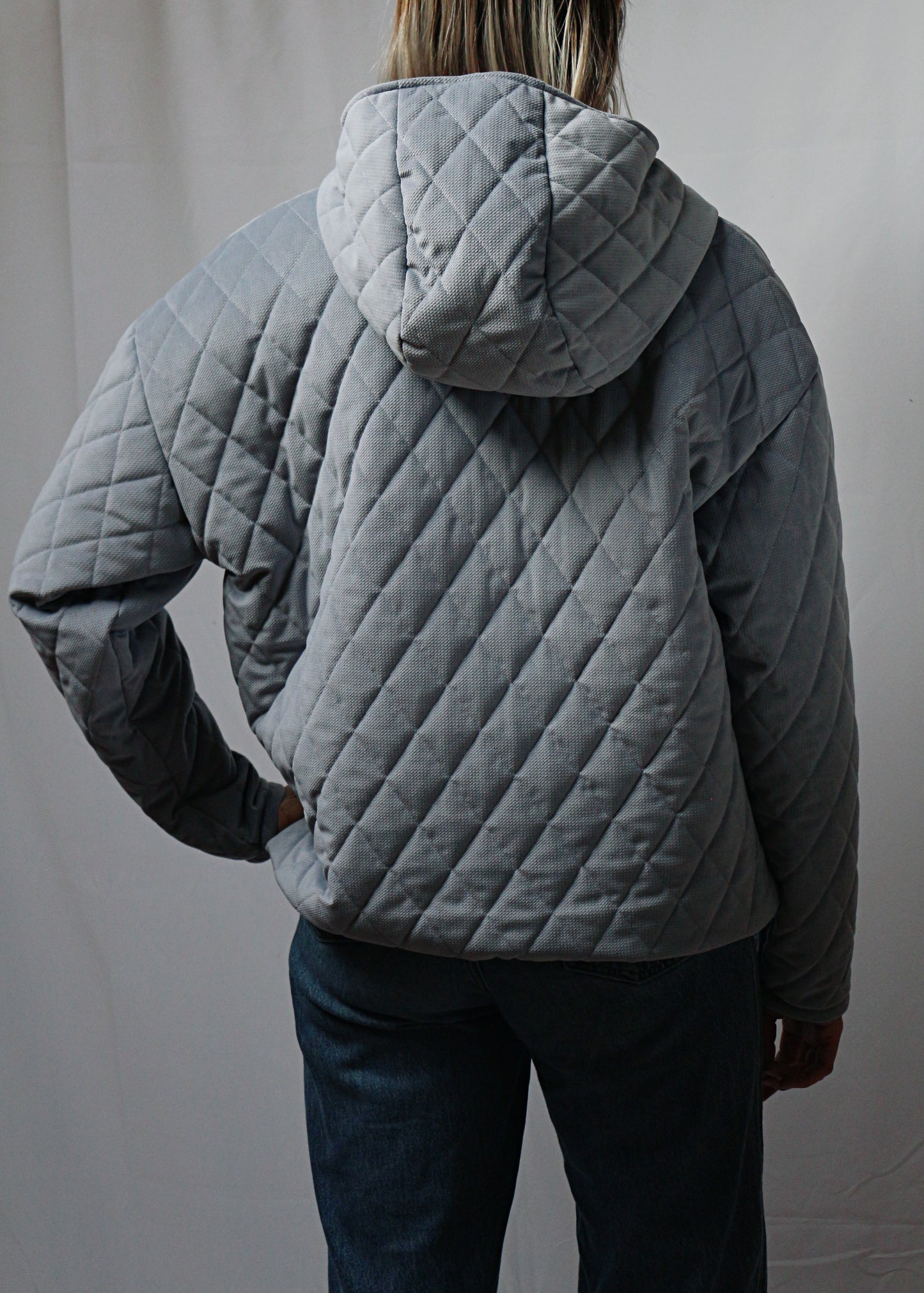 Veste-sweat Gorfou gris