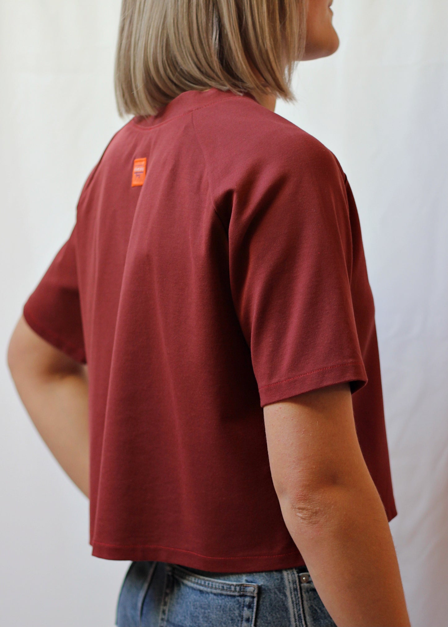 T-Shirt Dama brique