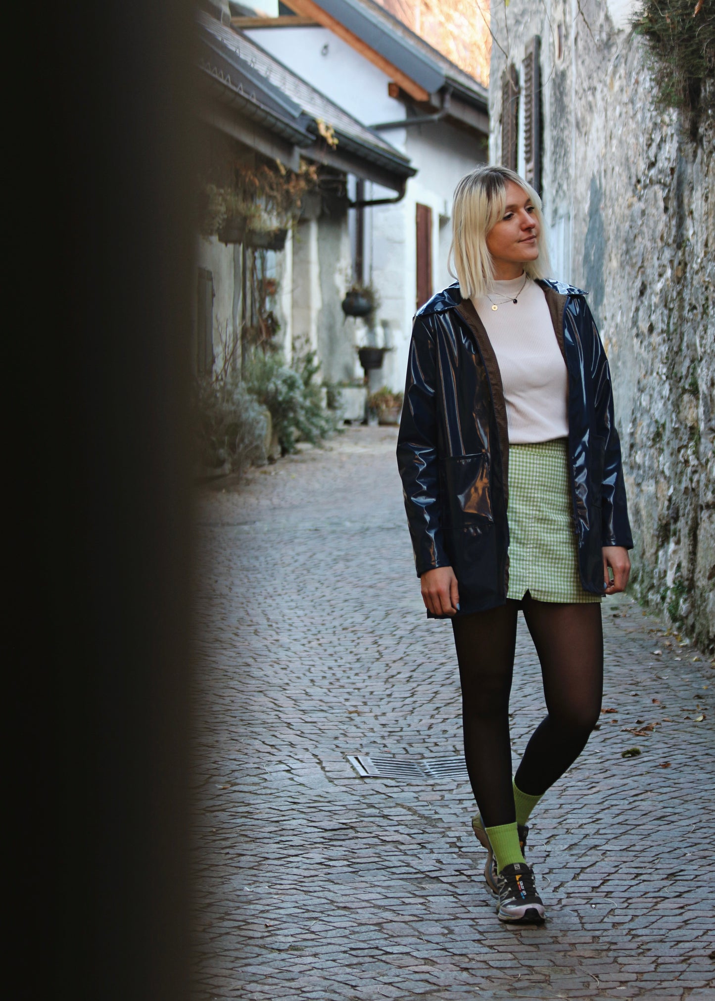 Ciré Rana bleu pétrole