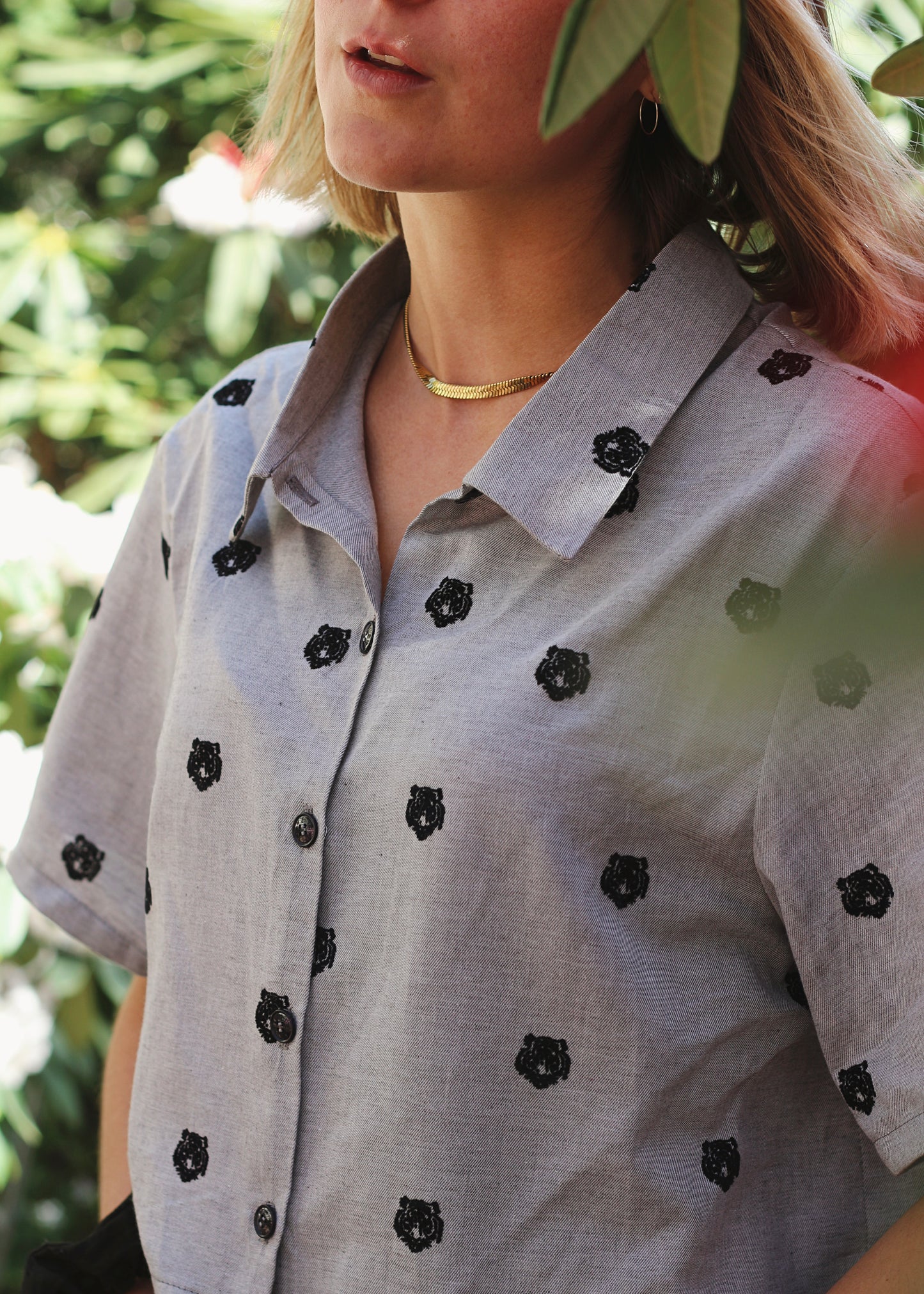 Chemise Amarena grise