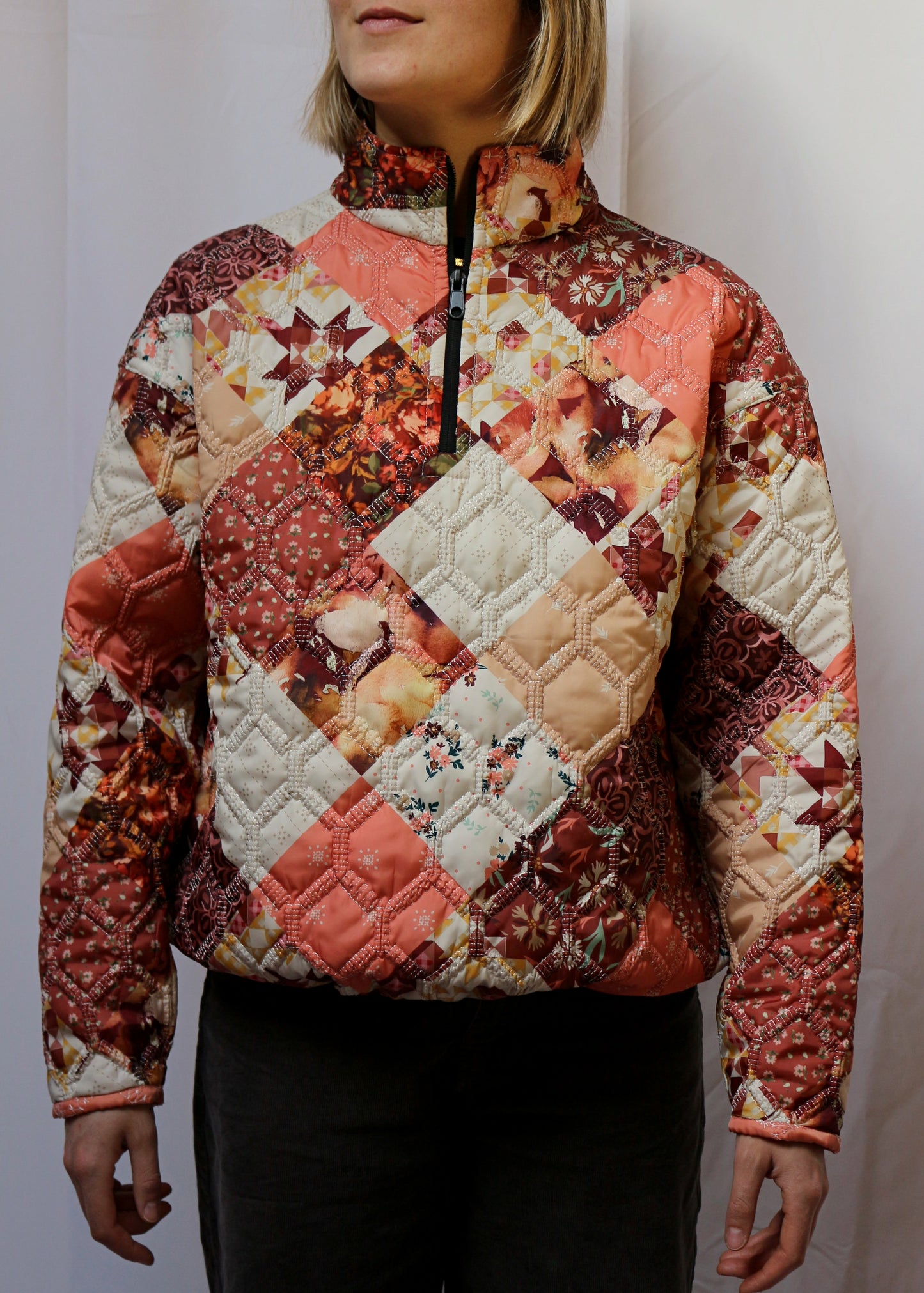Veste-sweat Gorfou réversible - pièce unique