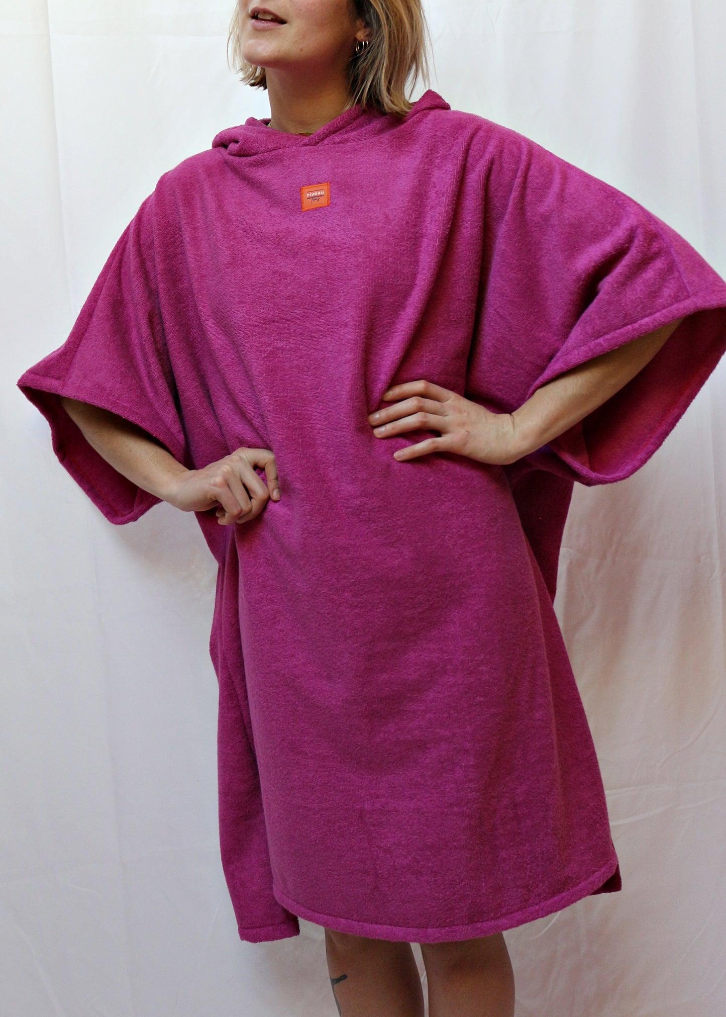 Poncho de bain adulte