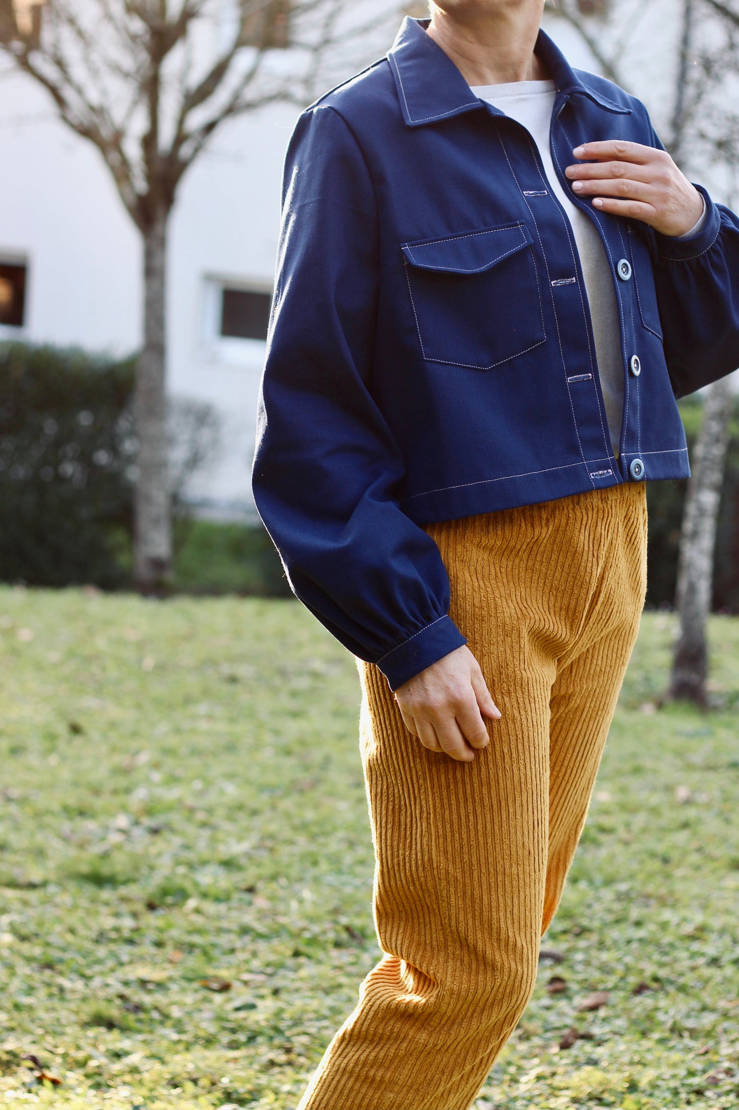Veste Lys marine